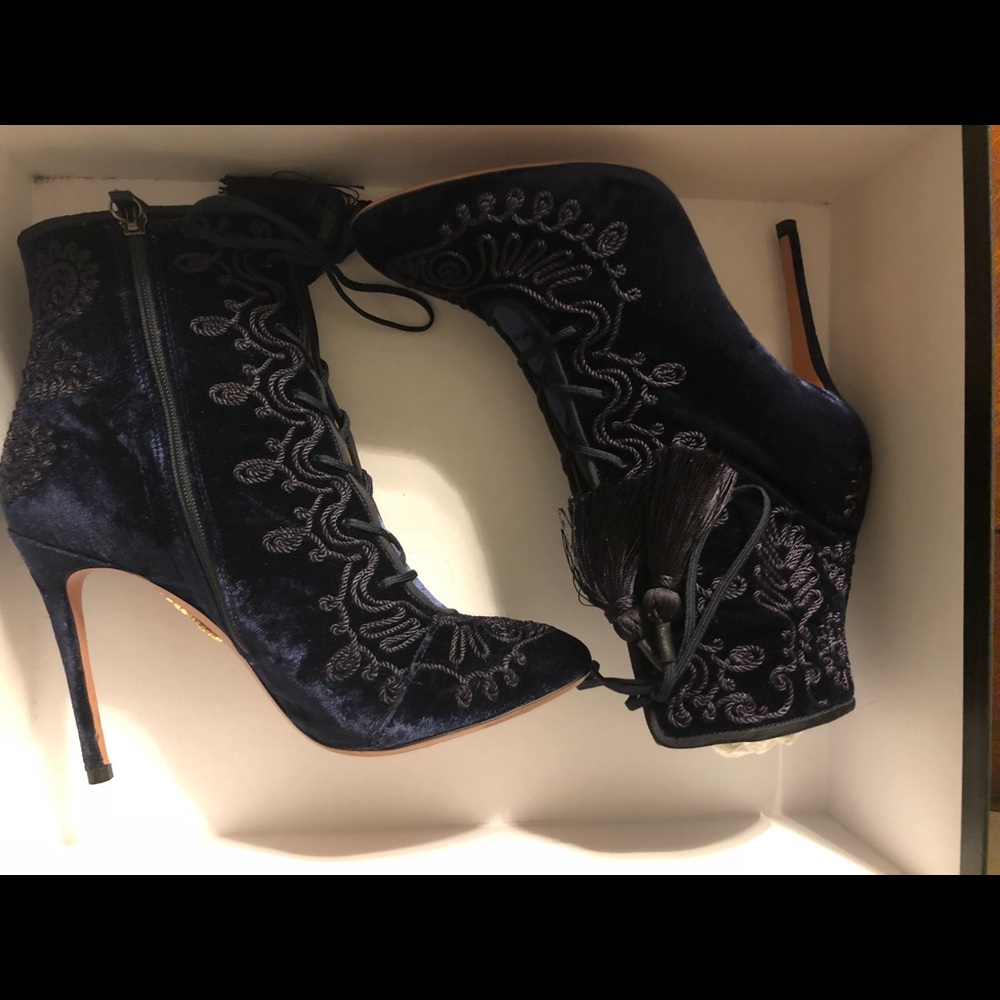 high heels booties aquazzura